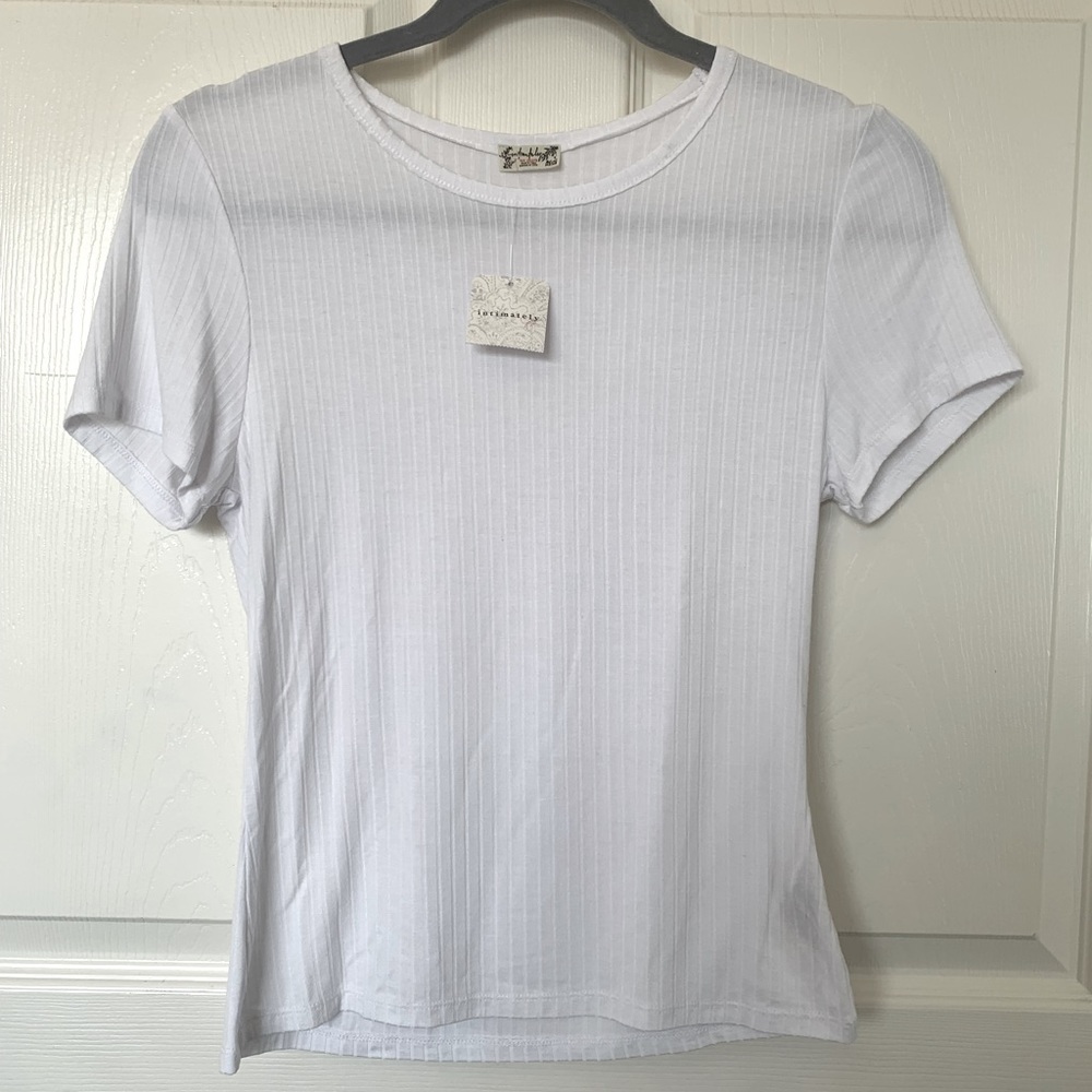 NEW Free People Intimately Women’s Ribbed Top Sz M